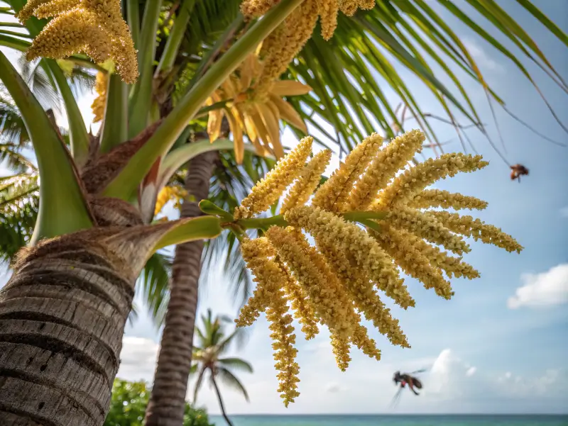 coconut flower sap and nectar