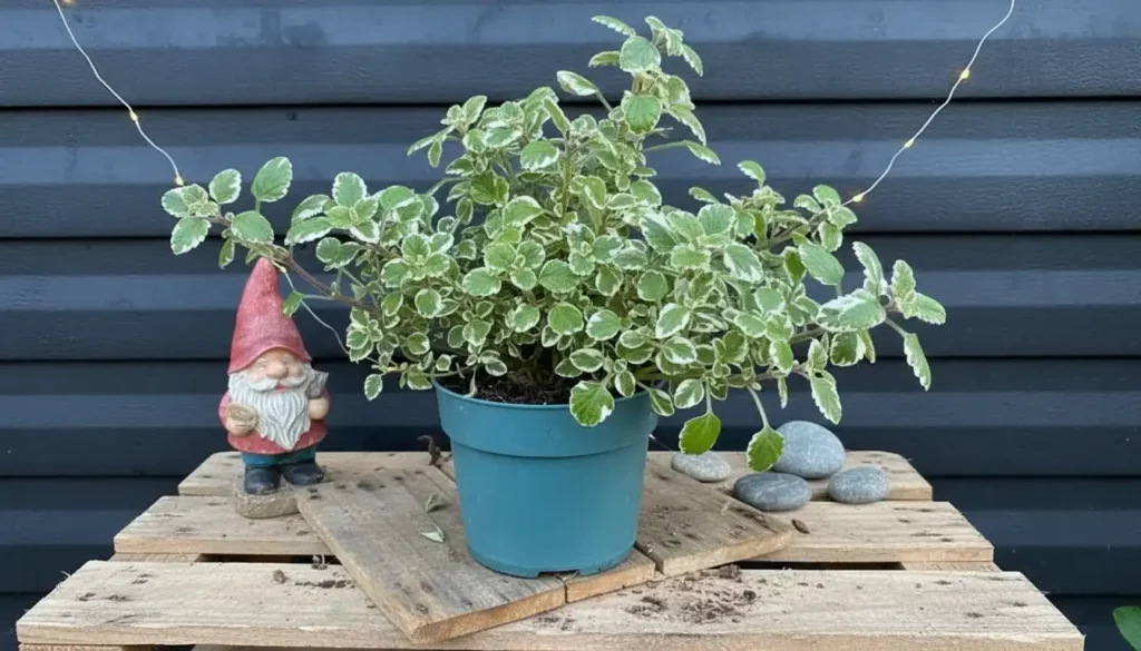 Lush swedish ivy houseplant with vibrant green trailing foliage demonstrating healthy indoor growth